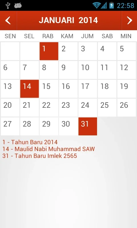 Kalender Indonesia for Android: Organize Your Time