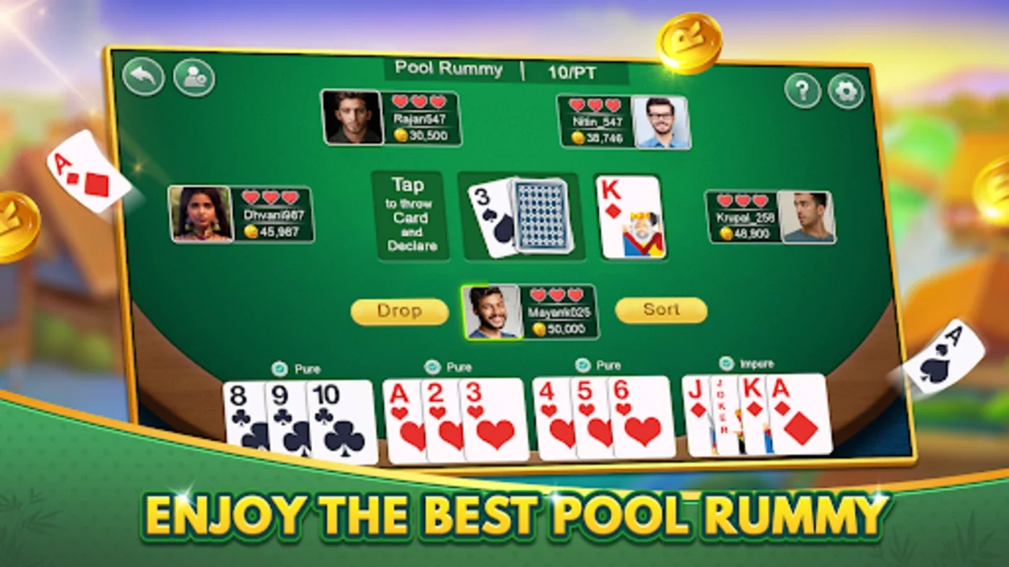 Rummy Multiplayer for Android - Download the APK from AppHuts