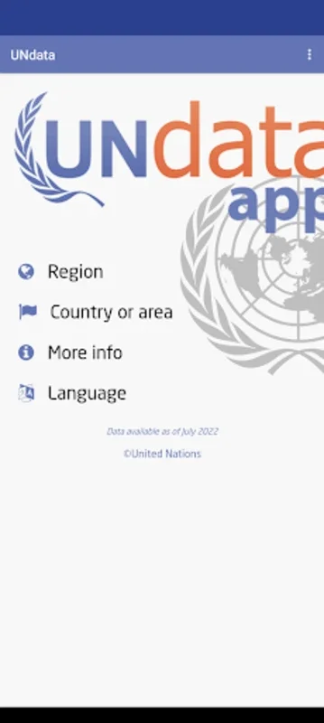 UNdata for Android: Comprehensive Global Statistics