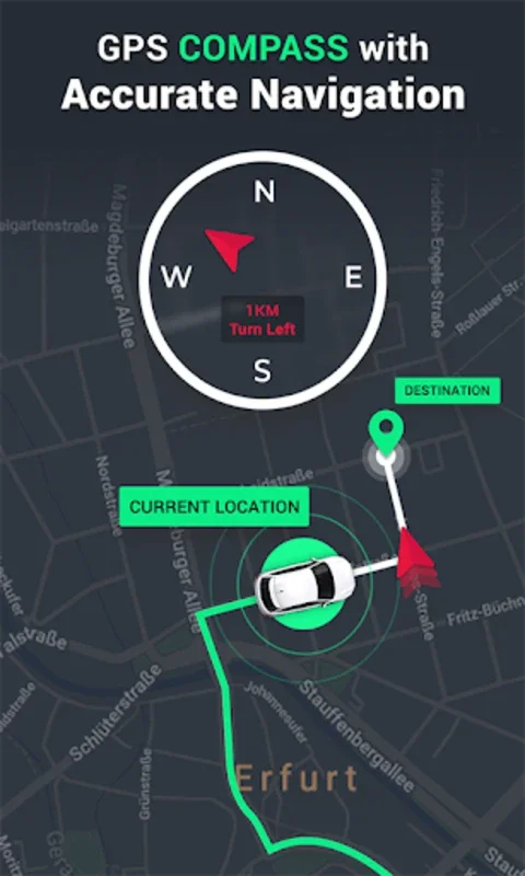 GPS Compass & HUD Speedometer for Android: Accurate Navigation