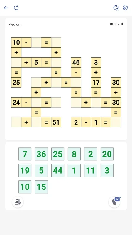 Cross Math for Android: Engaging Math - Based Puzzles