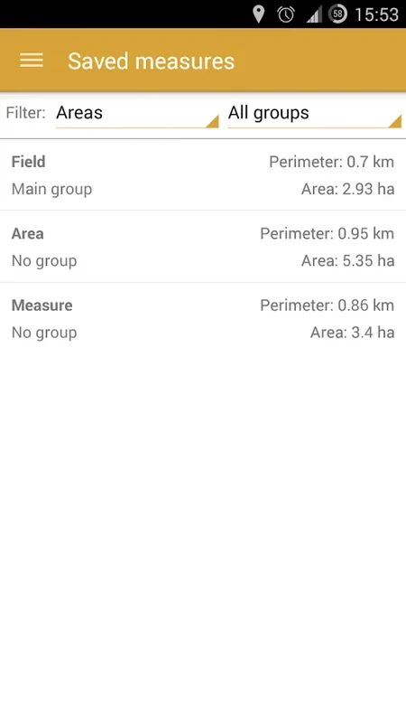 GPS Fields Area Measure for Android - Ideal for Multiple Industries