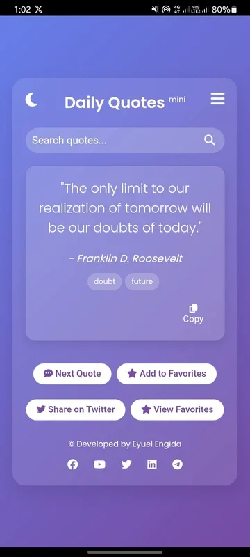 Mini Daily Quotes for Android - Get Daily Inspiration