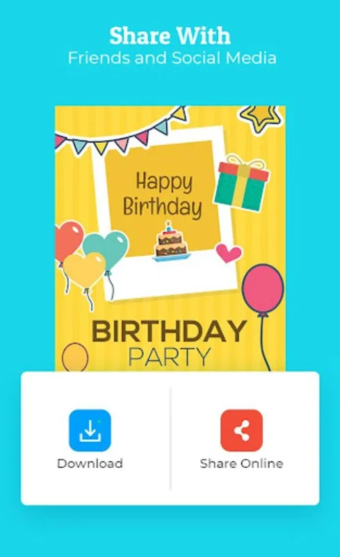 Birthday Invitation Maker for Android - Create Unique Invitations Easily