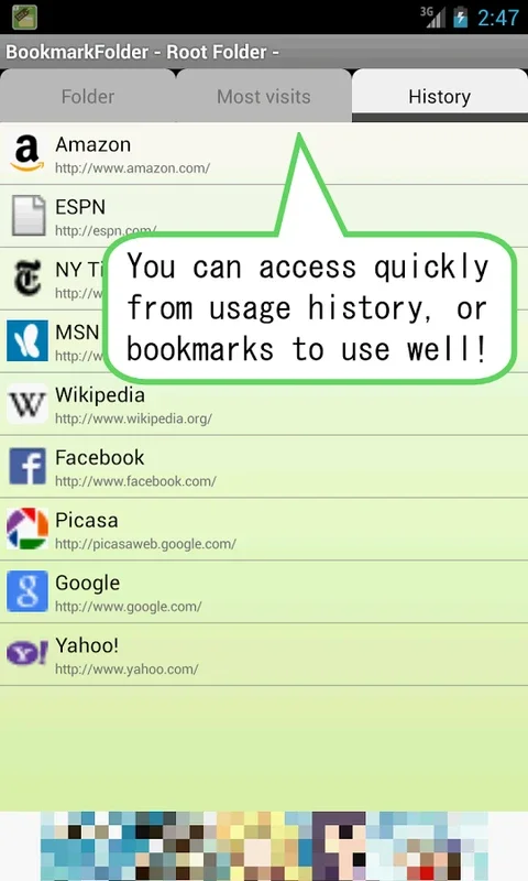 Bookmark Folder for Android - Organize Bookmarks Effortlessly