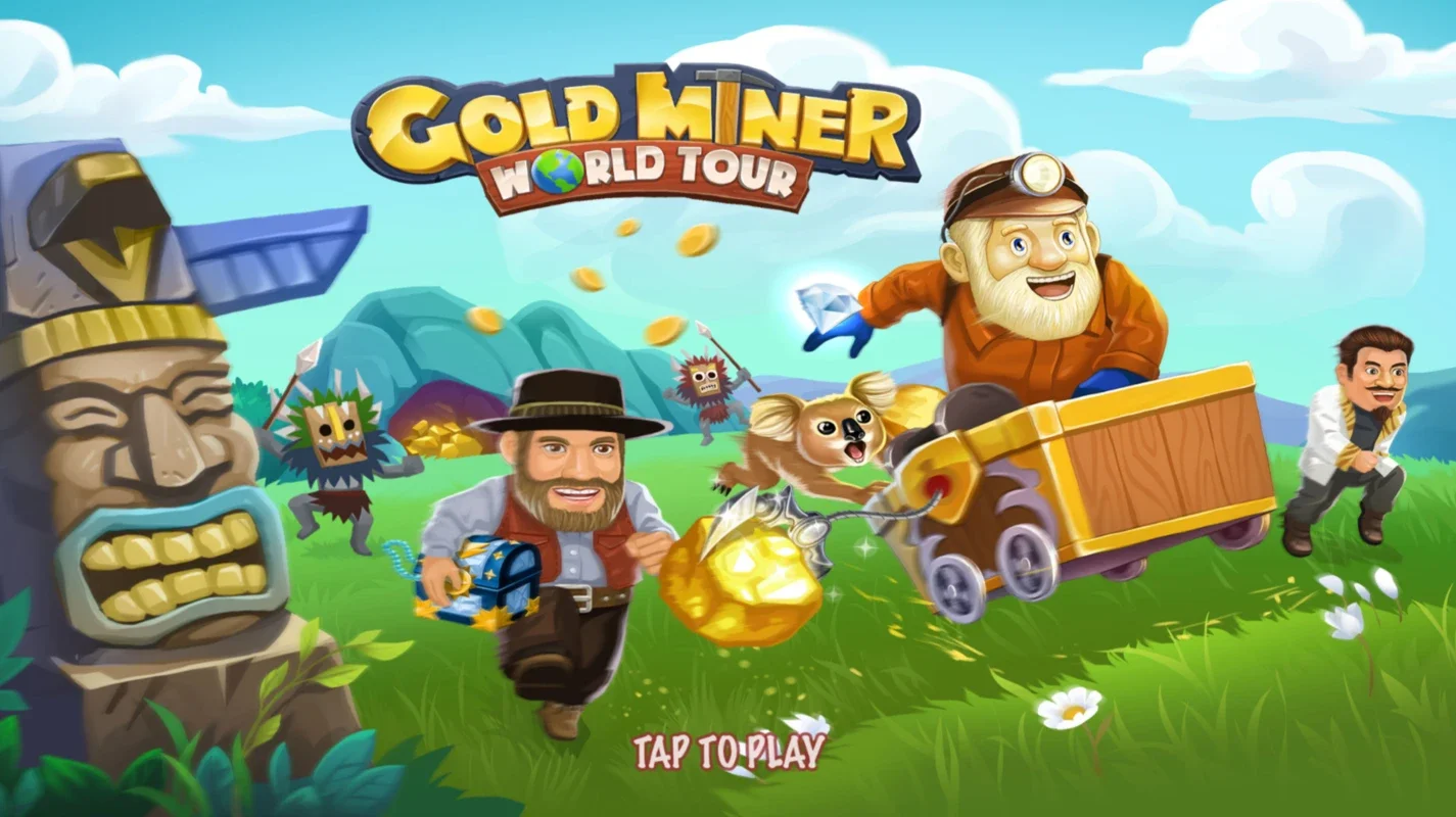 Gold Miner World Tour for Android - Engaging Arcade Game