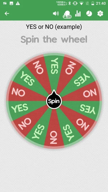 Spin The Wheel for Android - Overcome Indecision