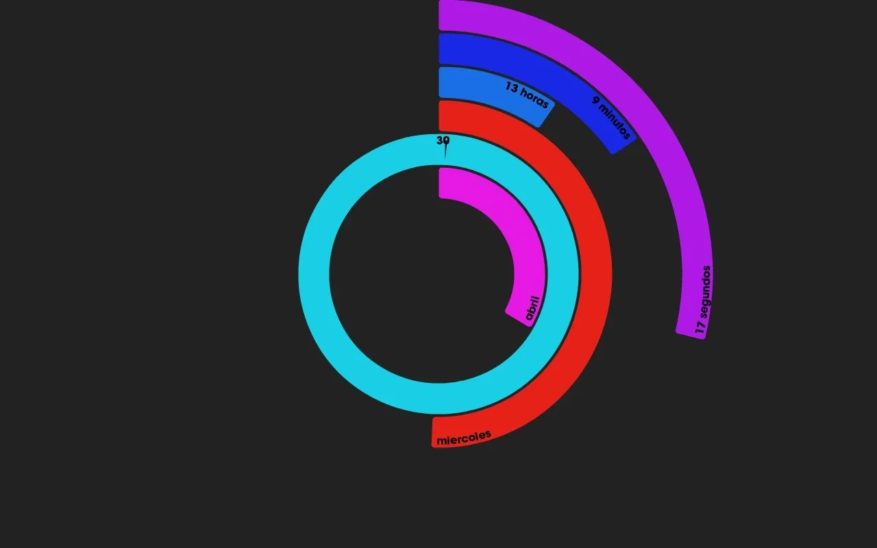 PolarClock for Mac - A Stylish Time Display