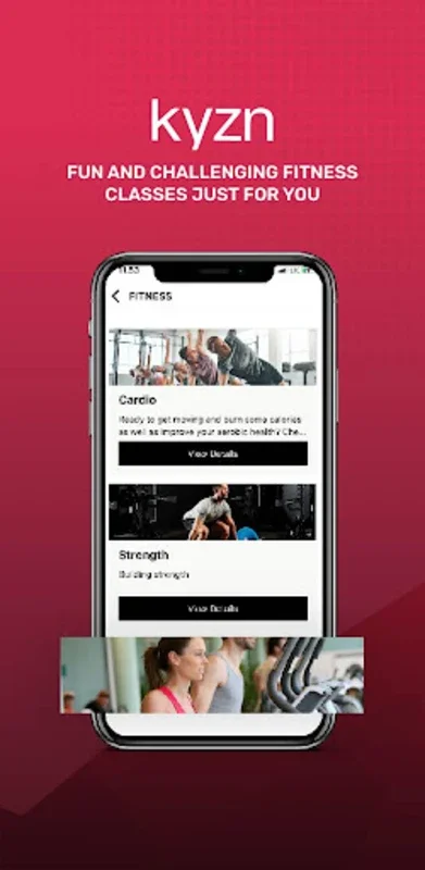 KYZN for Android - Unlock Fitness Options