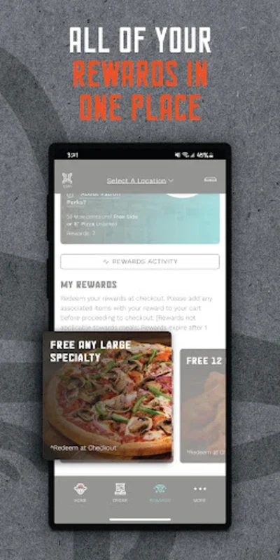 Pizza Patrón for Android: Order & Earn Rewards