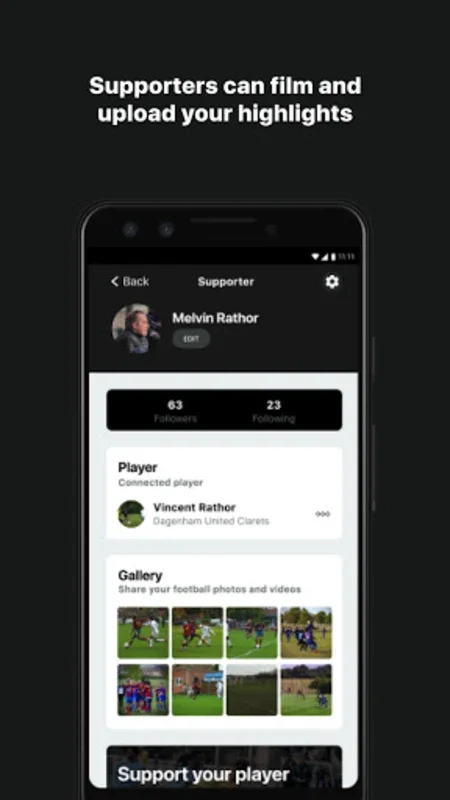 Tonsser for Android - Empowering Soccer Players