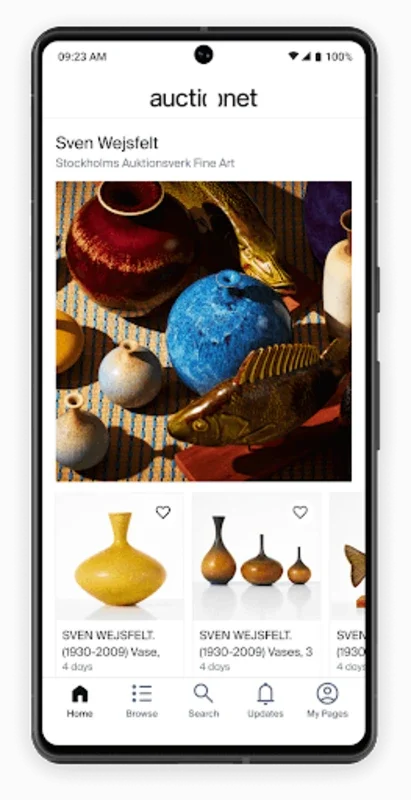 Auctionet for Android - Bid on Unique Items Securely