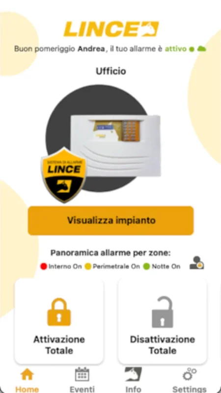 LinceHOME for Android - Manage Home Automation Remotely