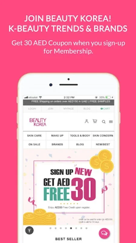 Beauty Korea Dubai for Android - Explore Korean Beauty in UAE