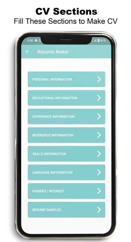 CV Maker for Android - Create Professional Resumes in Minutes