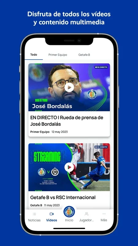 Getafe CF App Oficial for Android - Stay Connected with the Team