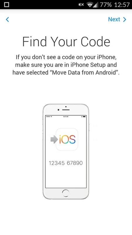 Move to iOS: Seamless Data Transfer from Android to iOS