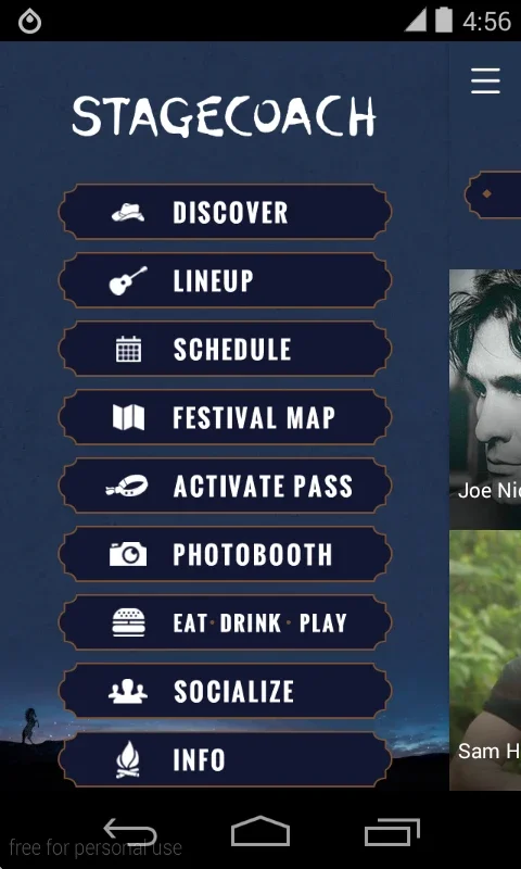 Stagecoach for Android - Get the 2024 Festival Guide App