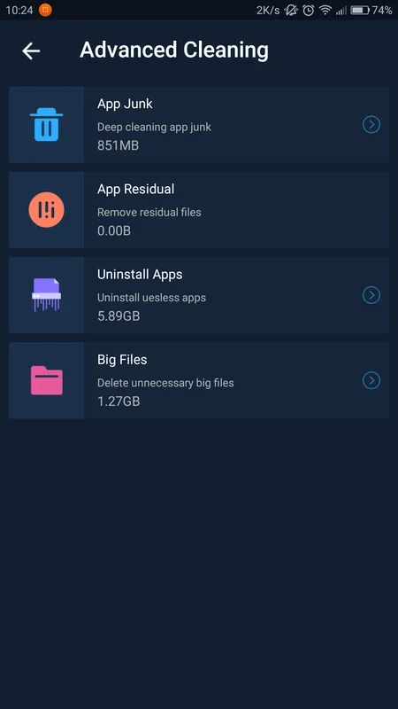 Space Cleaner for Android: Optimize Performance