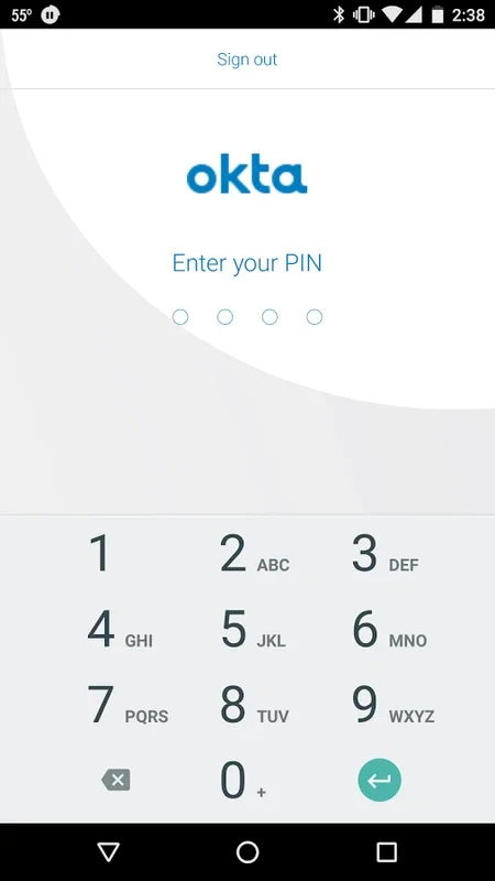 Okta Mobile for Android - Secure SSO Workspace