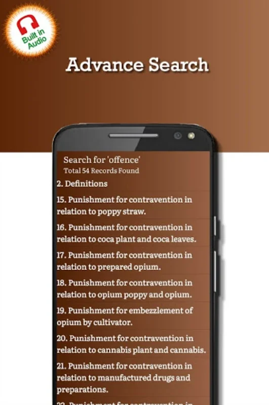 NDPS Act - Narcotic Drugs Act for Android: Comprehensive Legal App