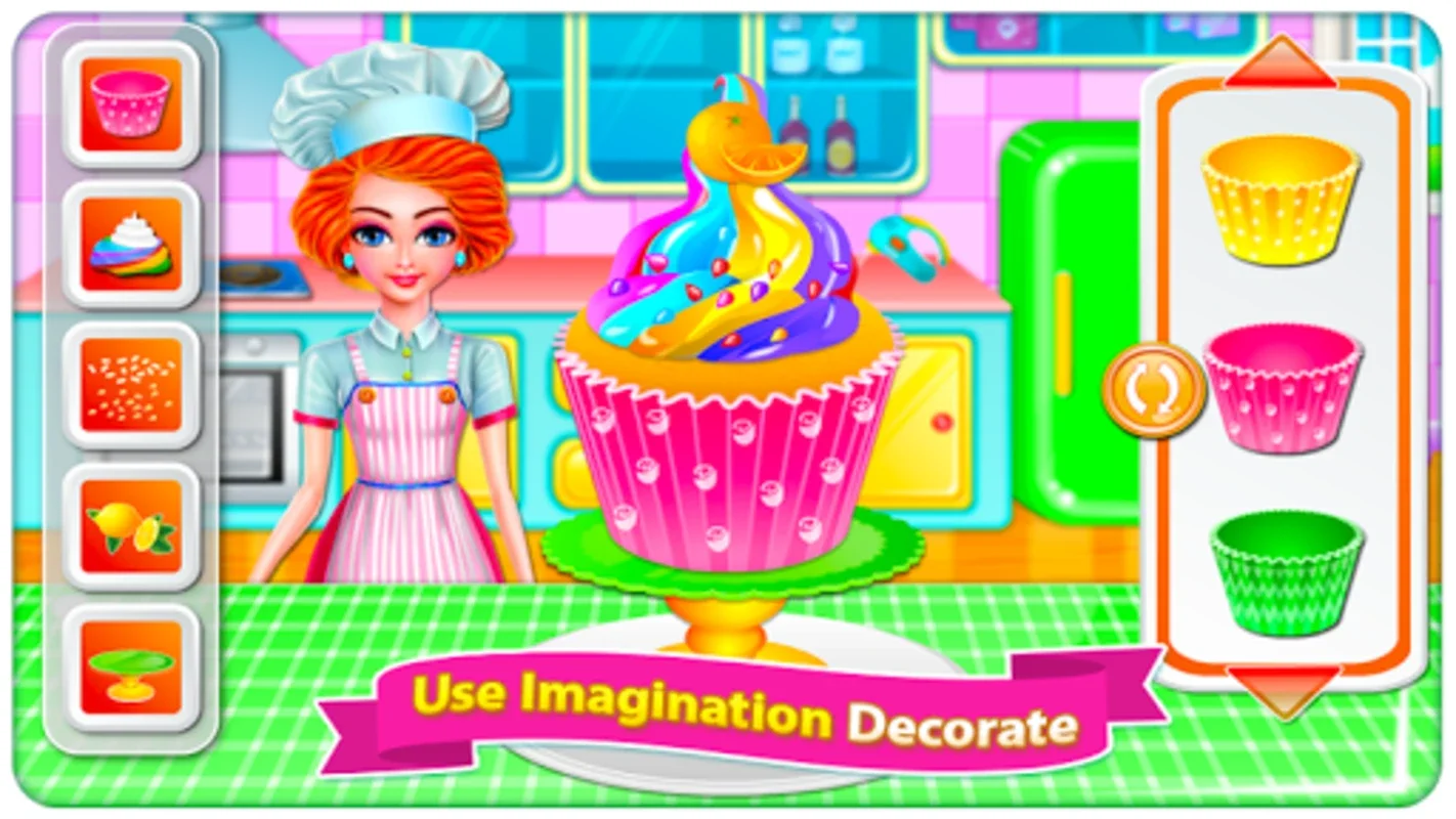 Baking Cupcakes 7 for Android - Engaging Baking App