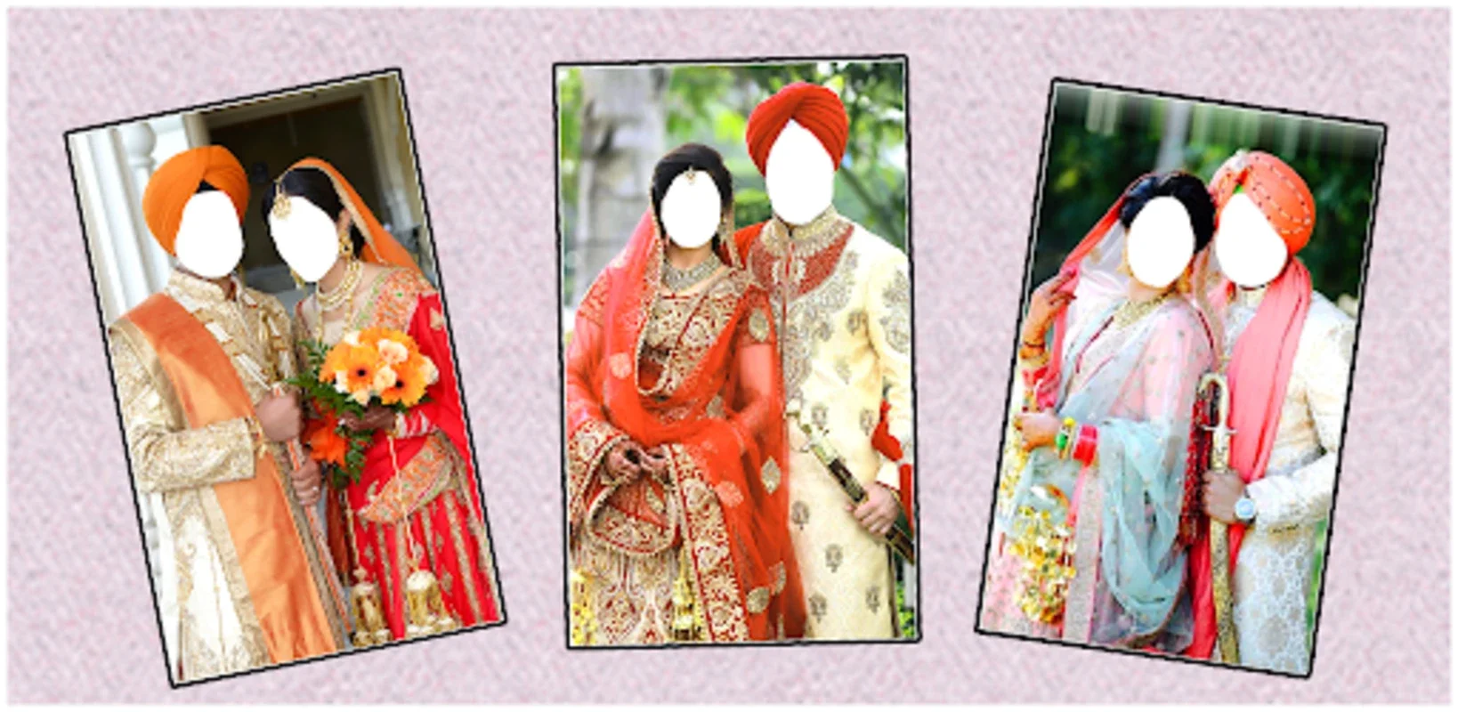 Couple Punjabi Wedding Frames for Android - Transform Your Photos