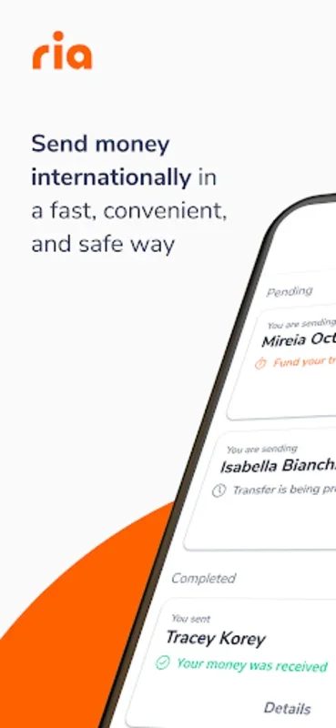 Ria Money Transfer for Android - Secure Global Transfers