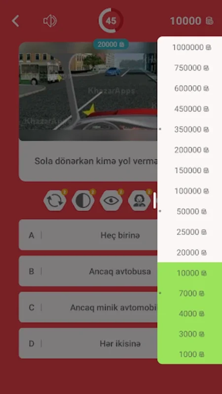 Sürücü Milyonçu 2023: İmtahan for Android - Ideal for Driving Exam Prep