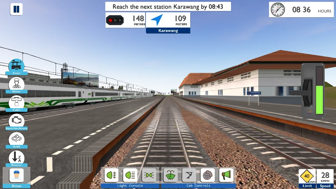 Indonesian Train Simulator for Android - Realistic Driving