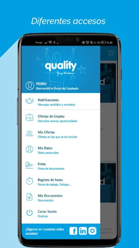 Quality App for Android - Seamless Temporary Job Access