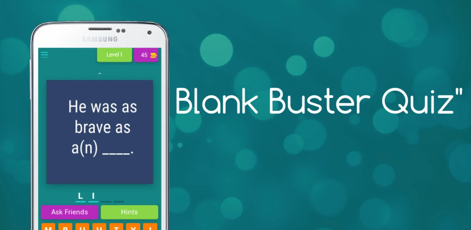 Blank Buster Quiz for Android: Test Your Knowledge