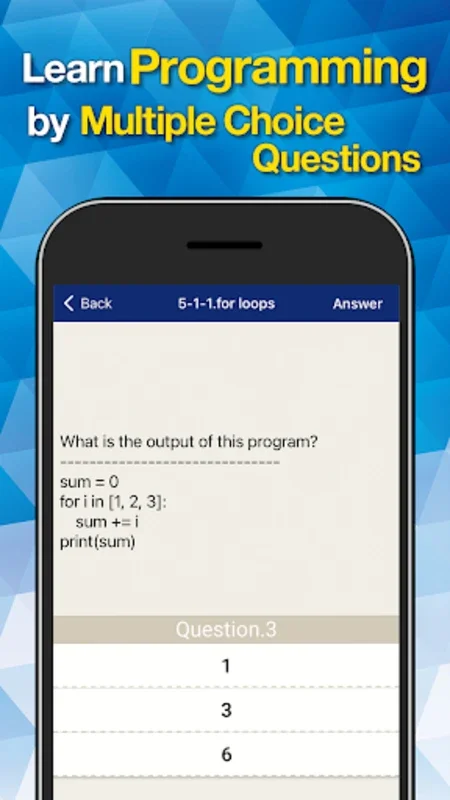 Programming Beginners Quiz for Android - No Downloading Required