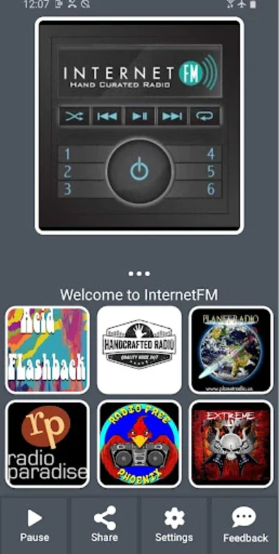 InternetFM for Android - Enjoy Global Rock Music