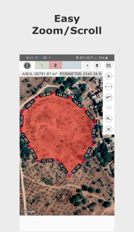 Easy Area for Android - Measure Land with Ease