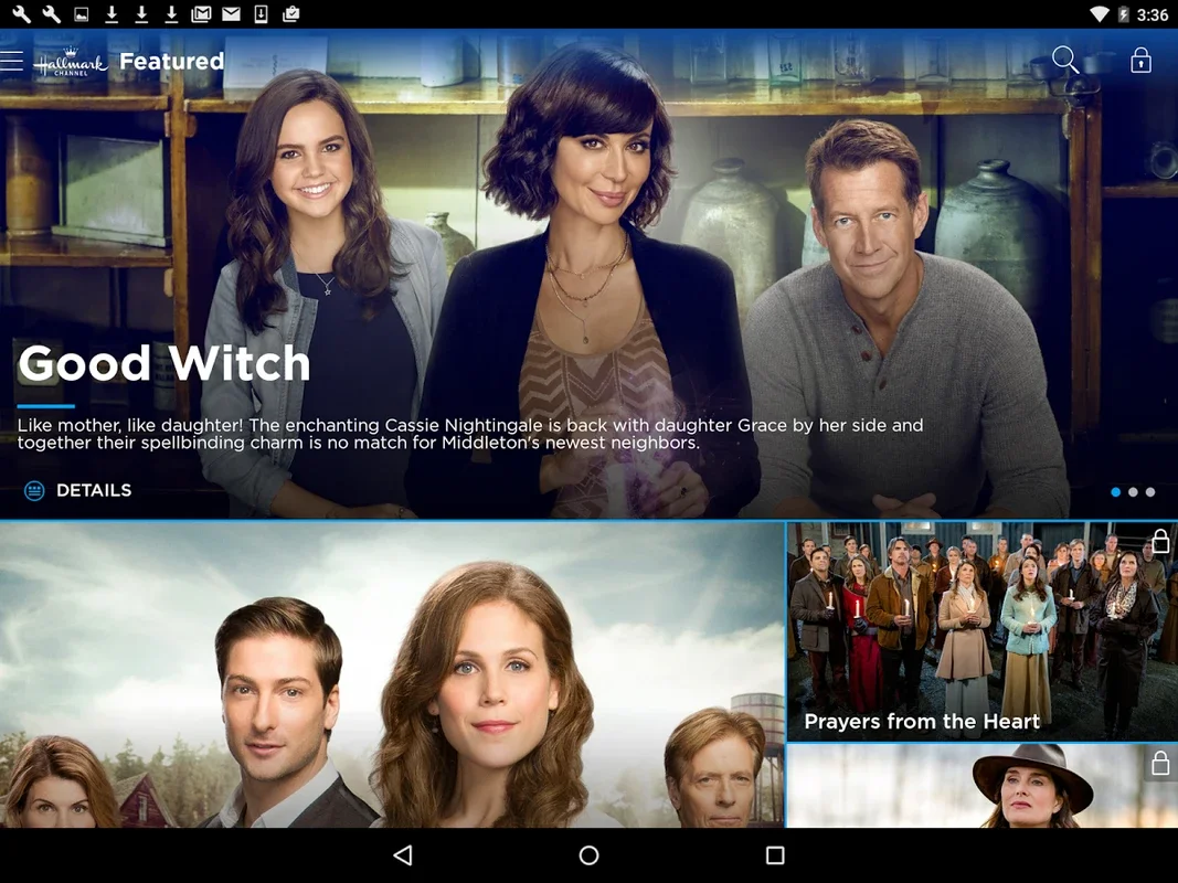 Hallmark Channel for Android - Stream Series and Movies