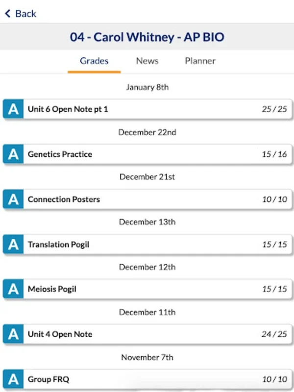 myStudent Pasco for Android: Monitor School Progress