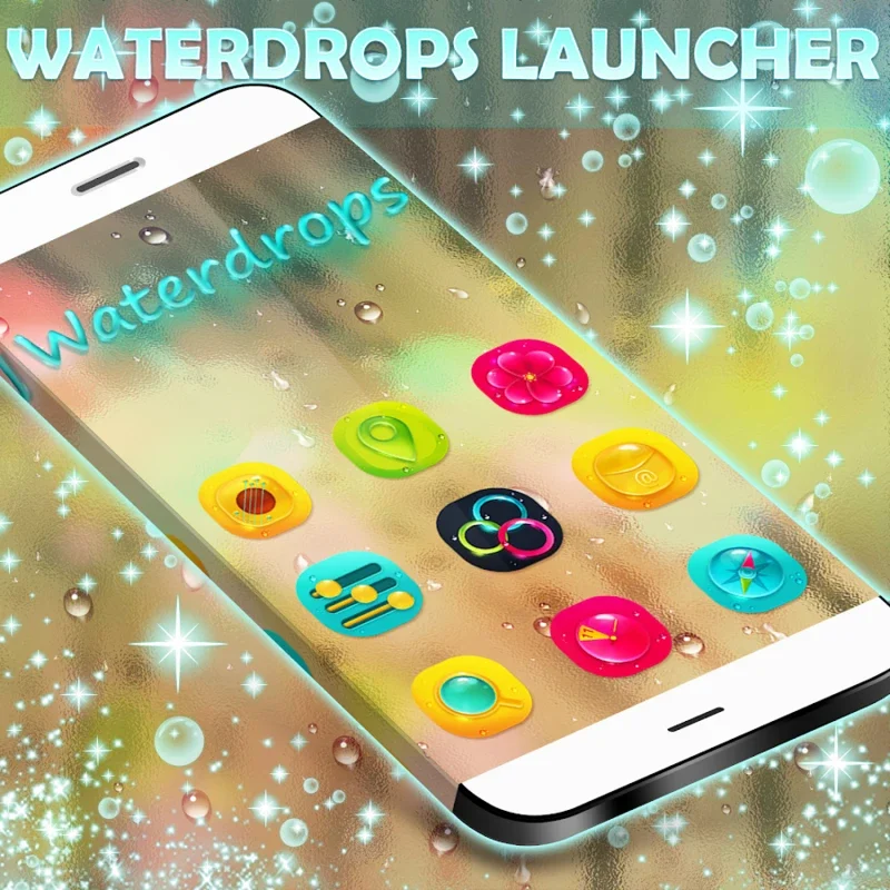 Waterdrops GO Launcher for Android: Customize Your Device