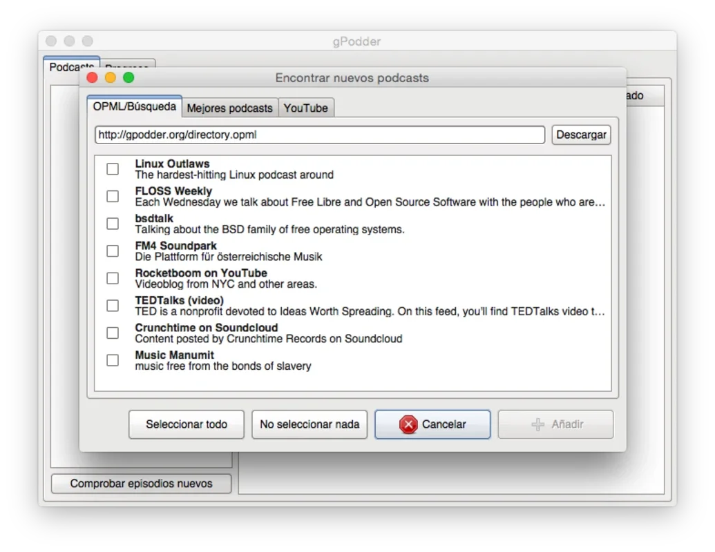 gPodder for Mac: Effortless Podcast Downloading