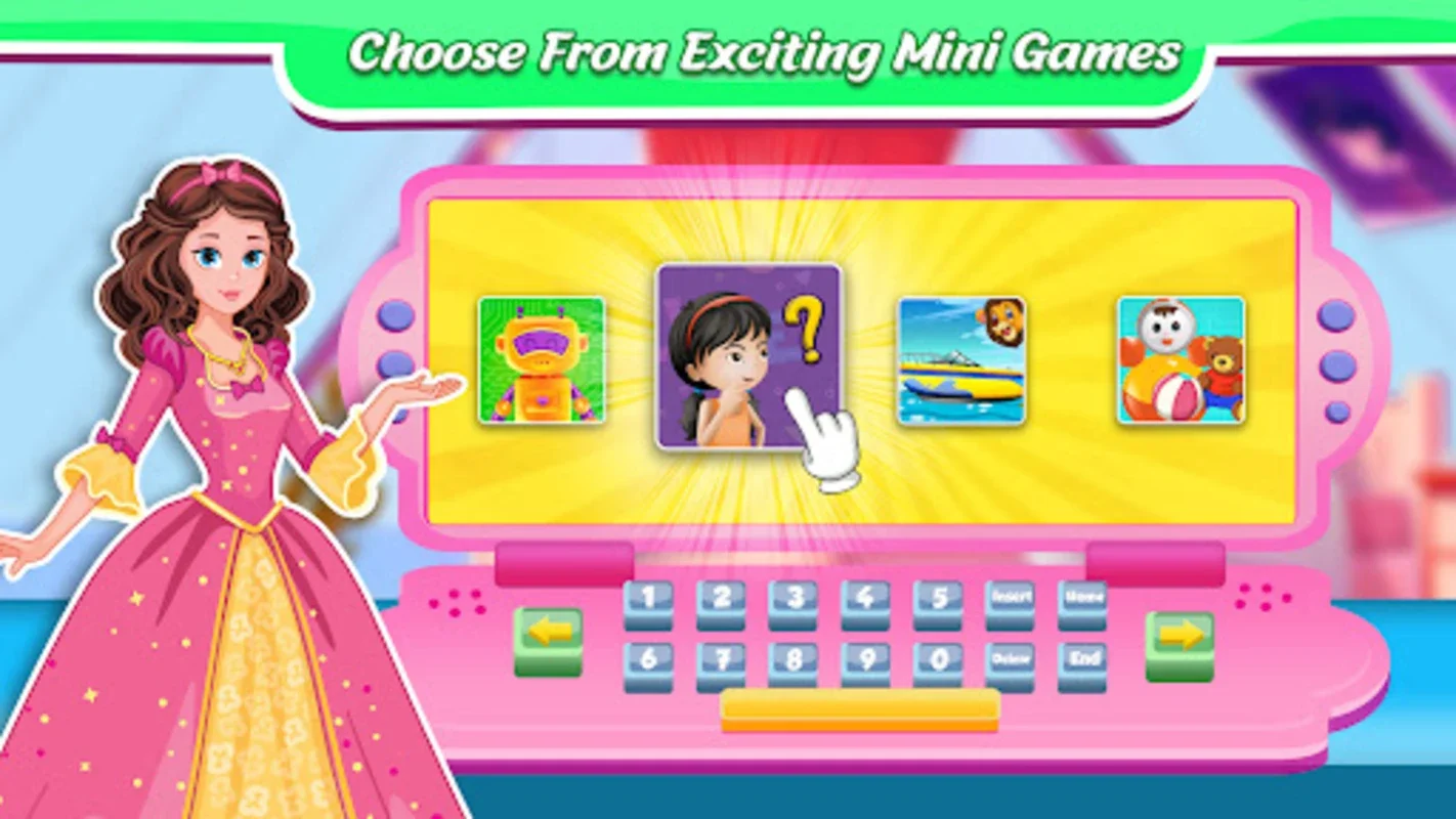 Pink Computer Games for Kids for Android - Download the APK