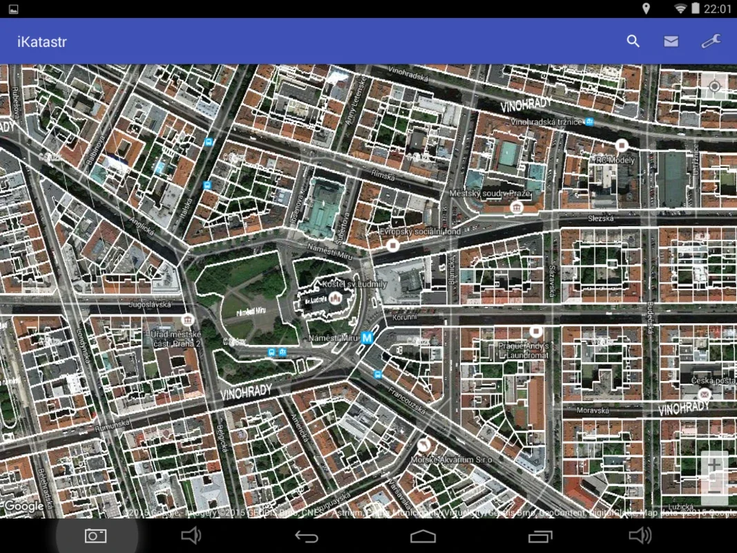 iKatastr for Android - Comprehensive Mapping Tool