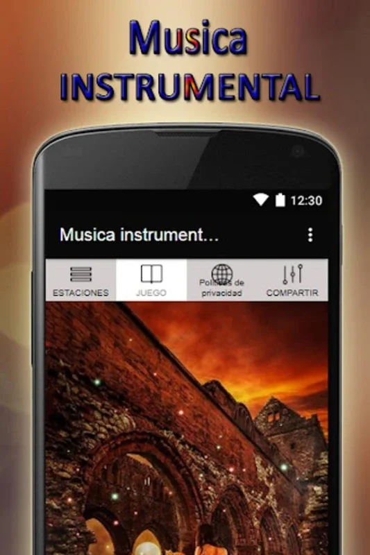 Instrumental music for Android - Enjoy Relaxing Radio on Your Device