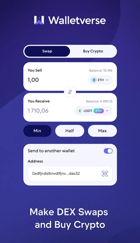 Walletverse for Android - Manage Your Cryptos Easily