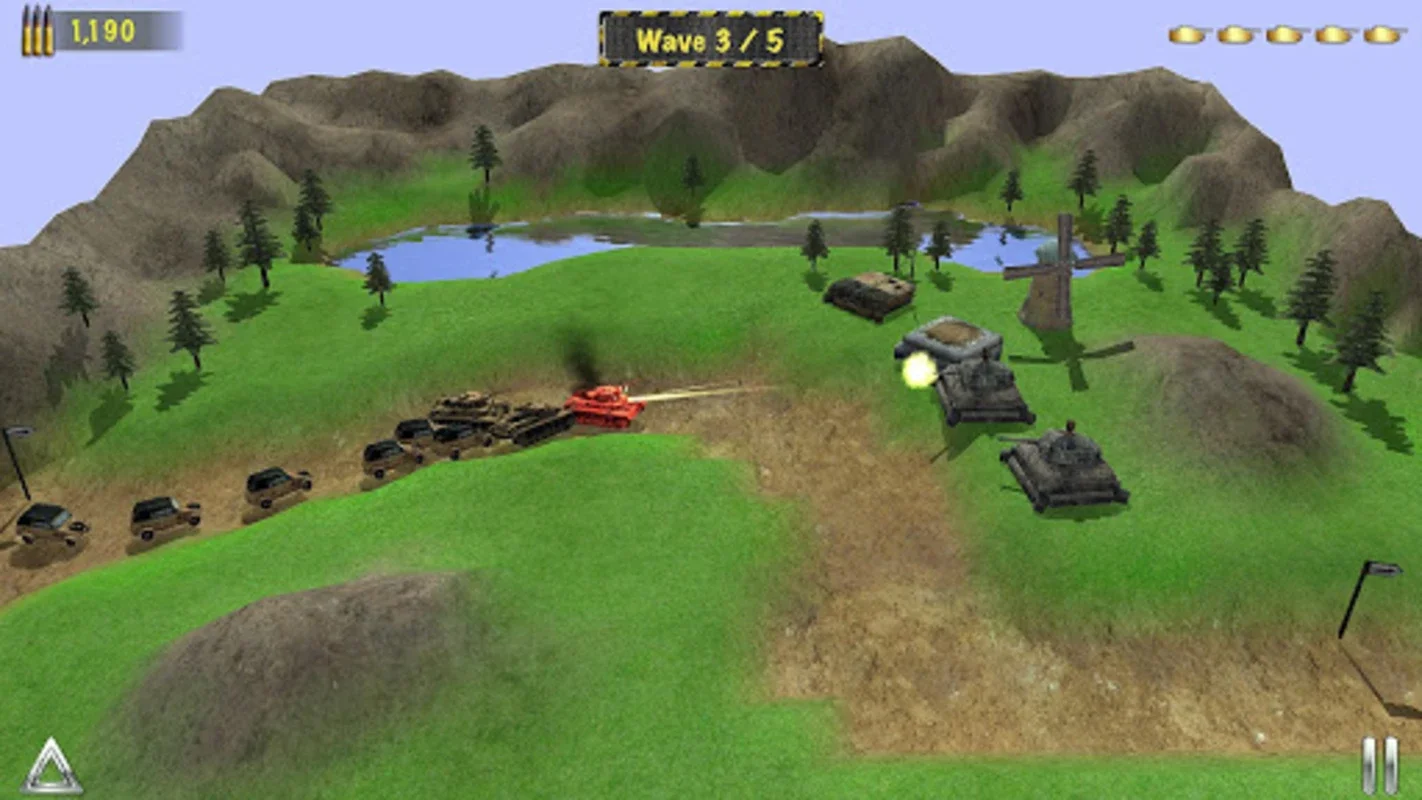 Concrete Defense for Android - Strategic WWII Tower Defense