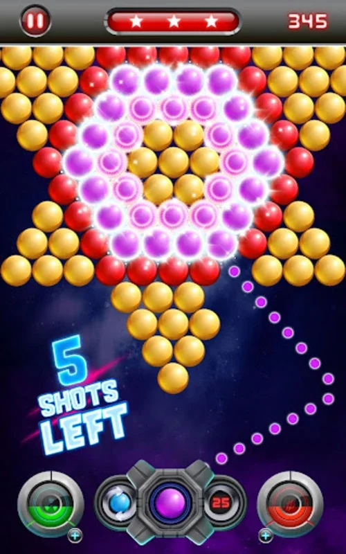 Laser Ball Pop for Android - Addictive Space Bubble Shooter