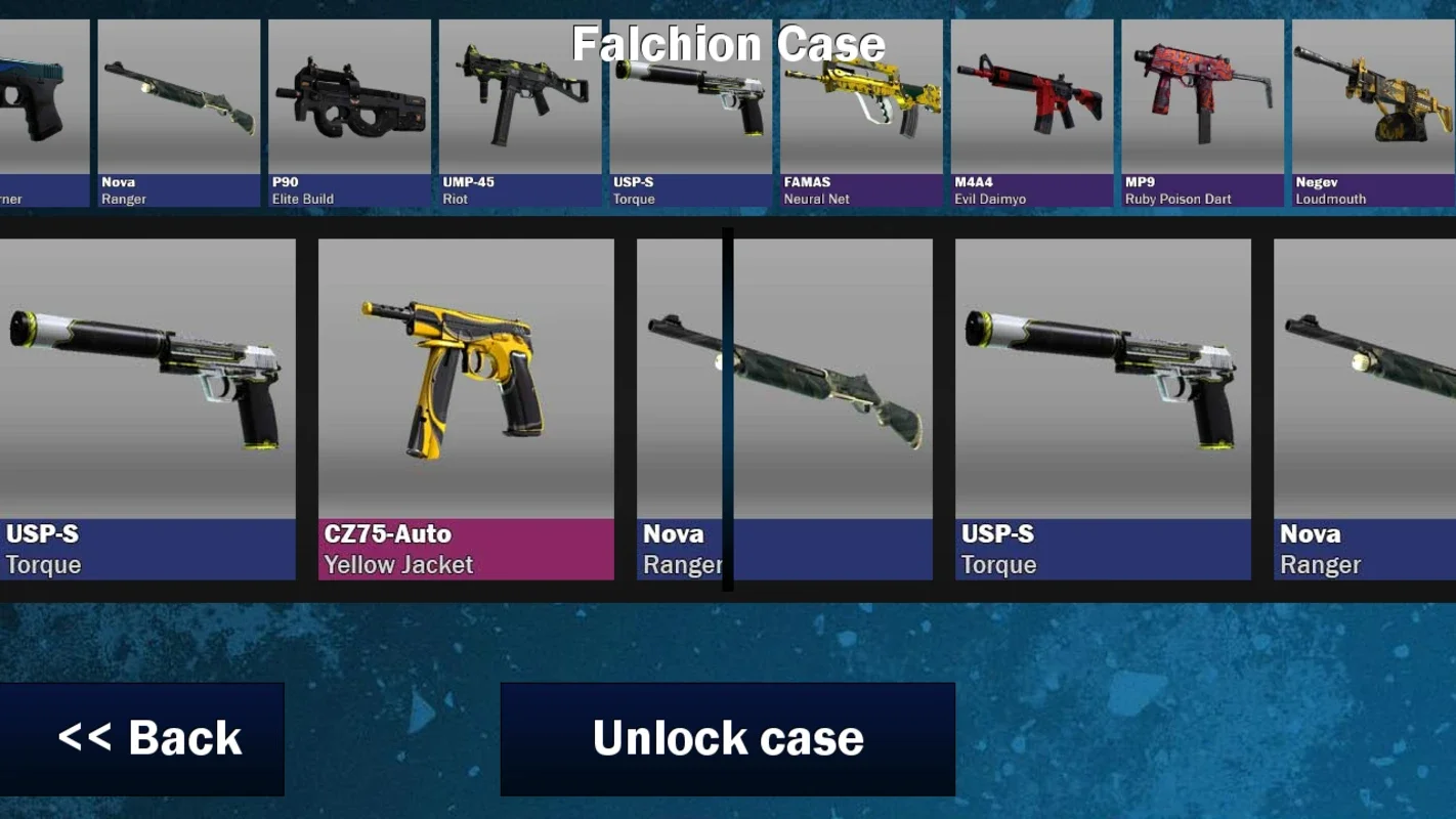 Weapon Case Opening for Android - Immersive Simulation