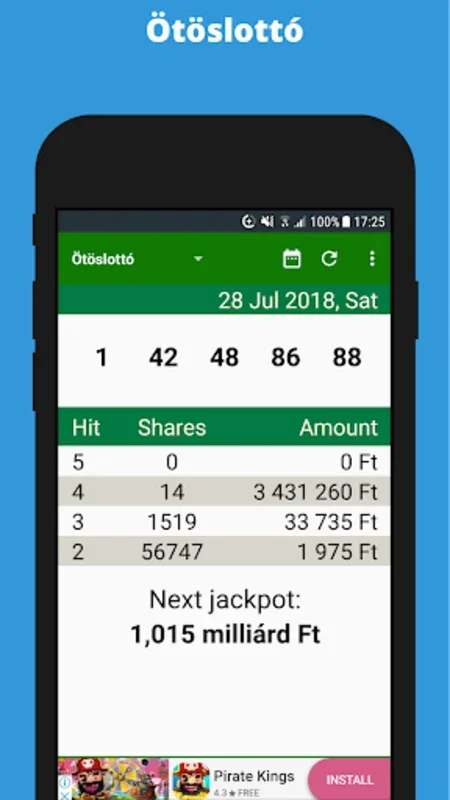 Hungary Lotto for Android - Check Lottery Results Easily