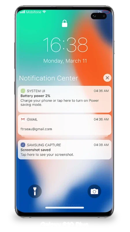 Lock Screen & Notifications iOS 14 for Android - Transform Notifications