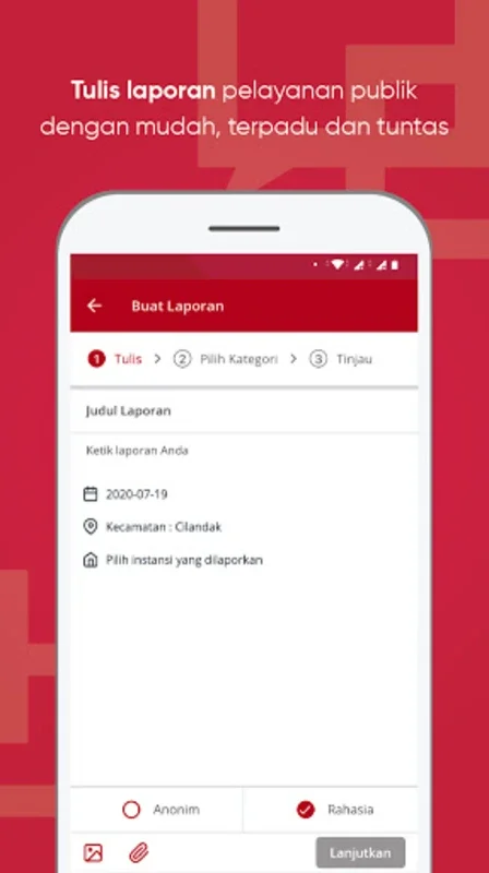 SP4N LAPOR! for Android - Streamline Public Service Complaints