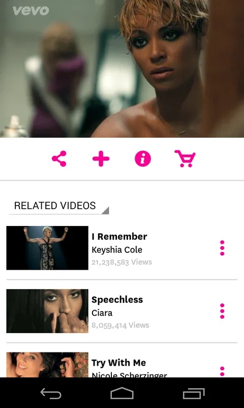 Vevo for Android - Enjoy the Best Music Videos